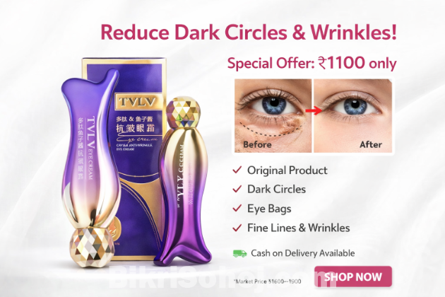 TVLV Caviar Eye Cream – Dark Circles & Wrinkle Care